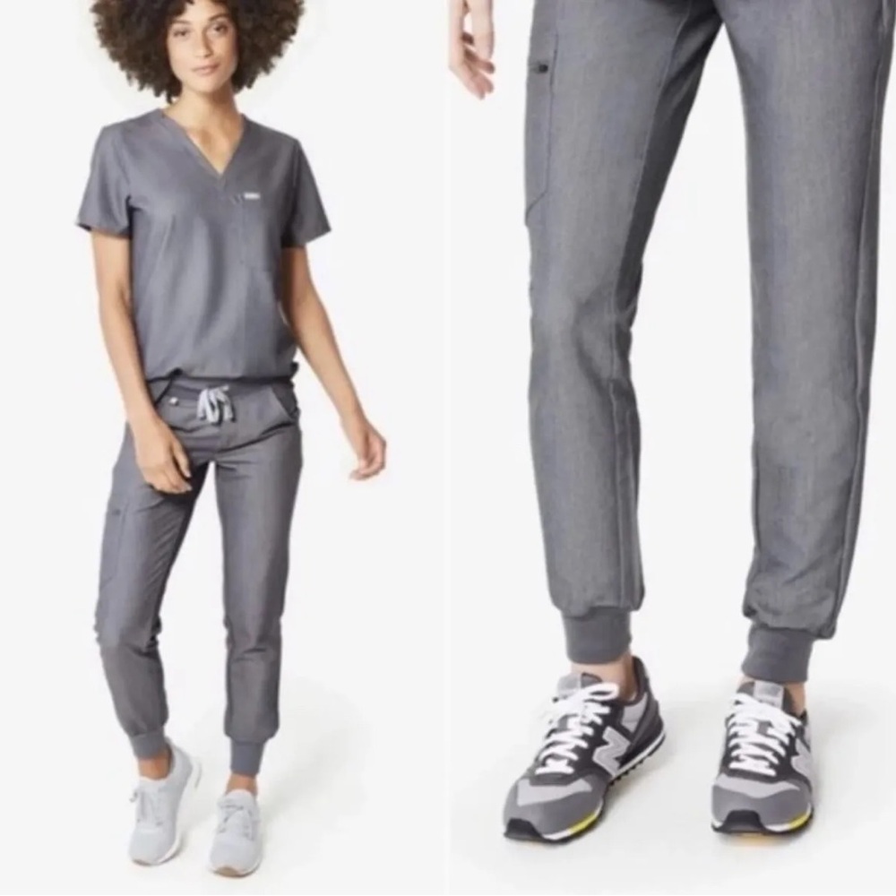 Figs Zamora jogger scrub pants graphite grey XXS